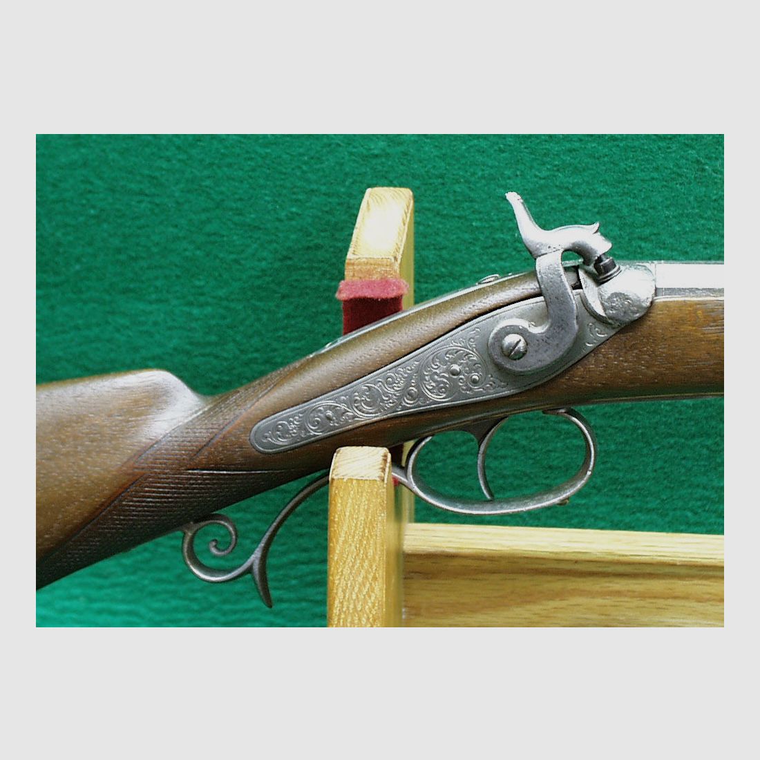 Inconnu fusil à chargement par la bouche ancien original