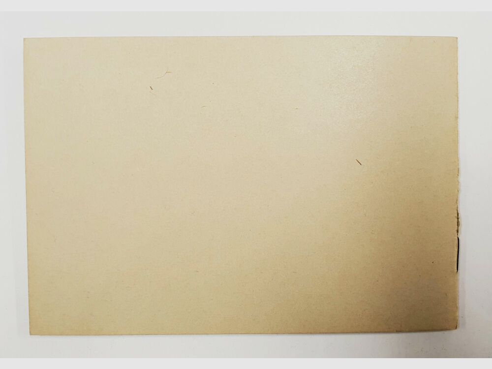 Heckler & Koch Anweisung HK MP5 Behandlung Pflege Reinigung Bundesministerium der Finanzen BMF / ZOLL Bonn 1968