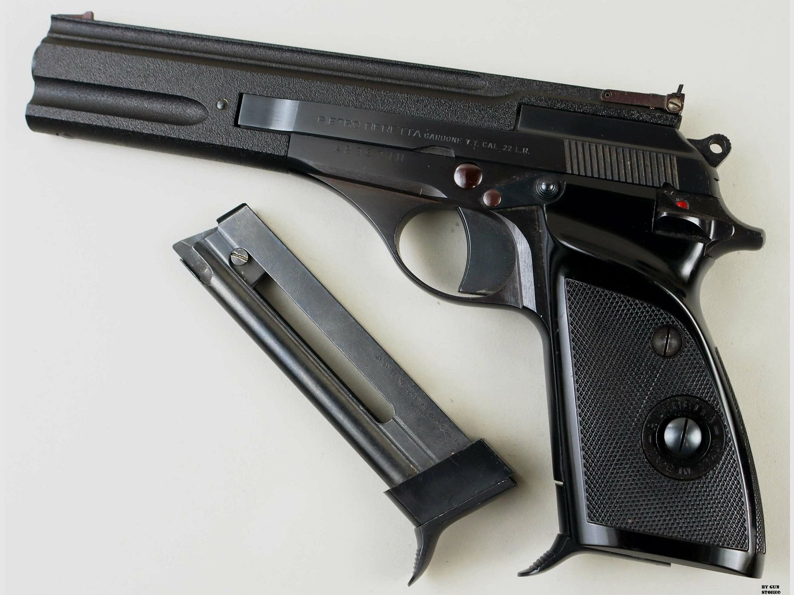 Pistola Beretta mod. 76 cal. 22 LR matr. A23671U, immagine 9 di 9