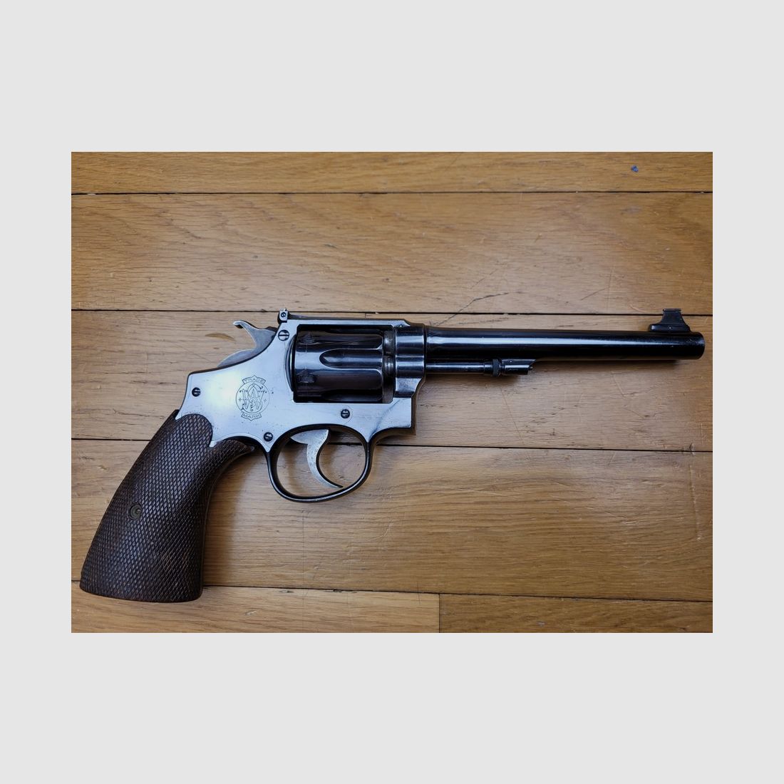 Beau Smith & Wesson Hand Ejector 1905 – Military & Police selten »ZIEL« – Kal. .38SP – ca. 1910 – Top Zustand!, Bild 3 von 20