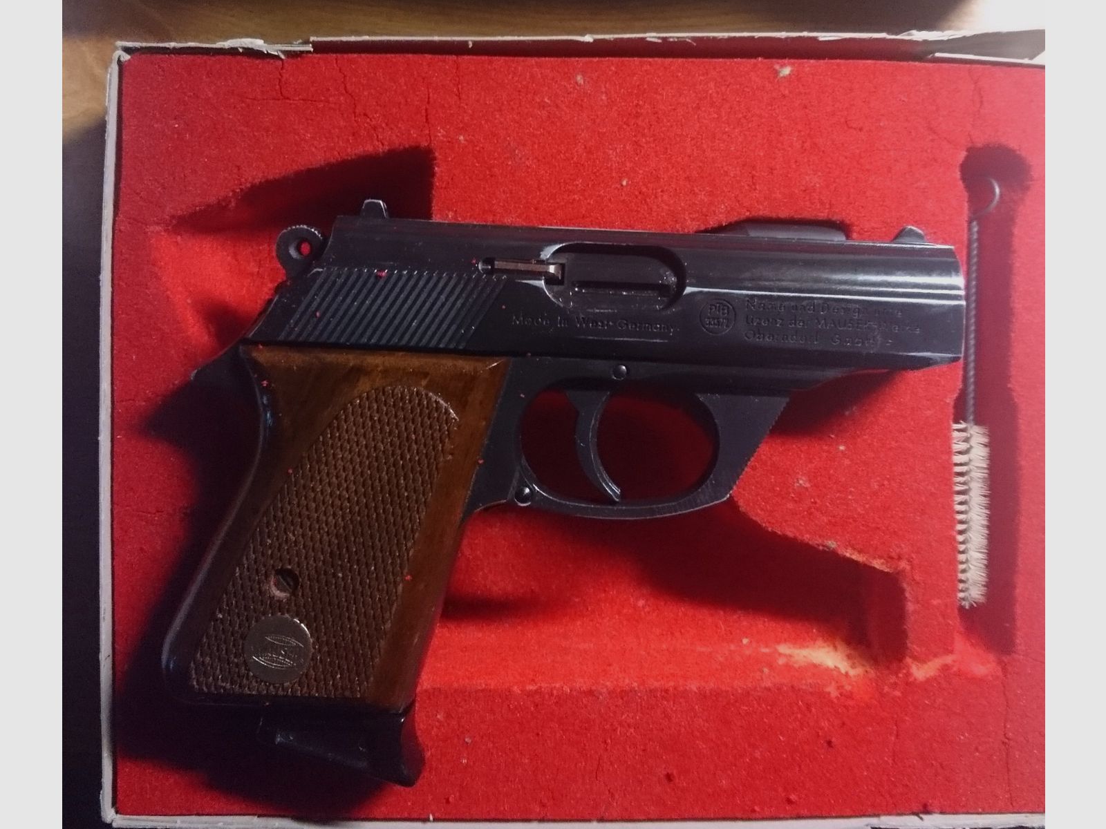 Mauser HSc. Mod.84 Schreckschuss Automatikpistole Set