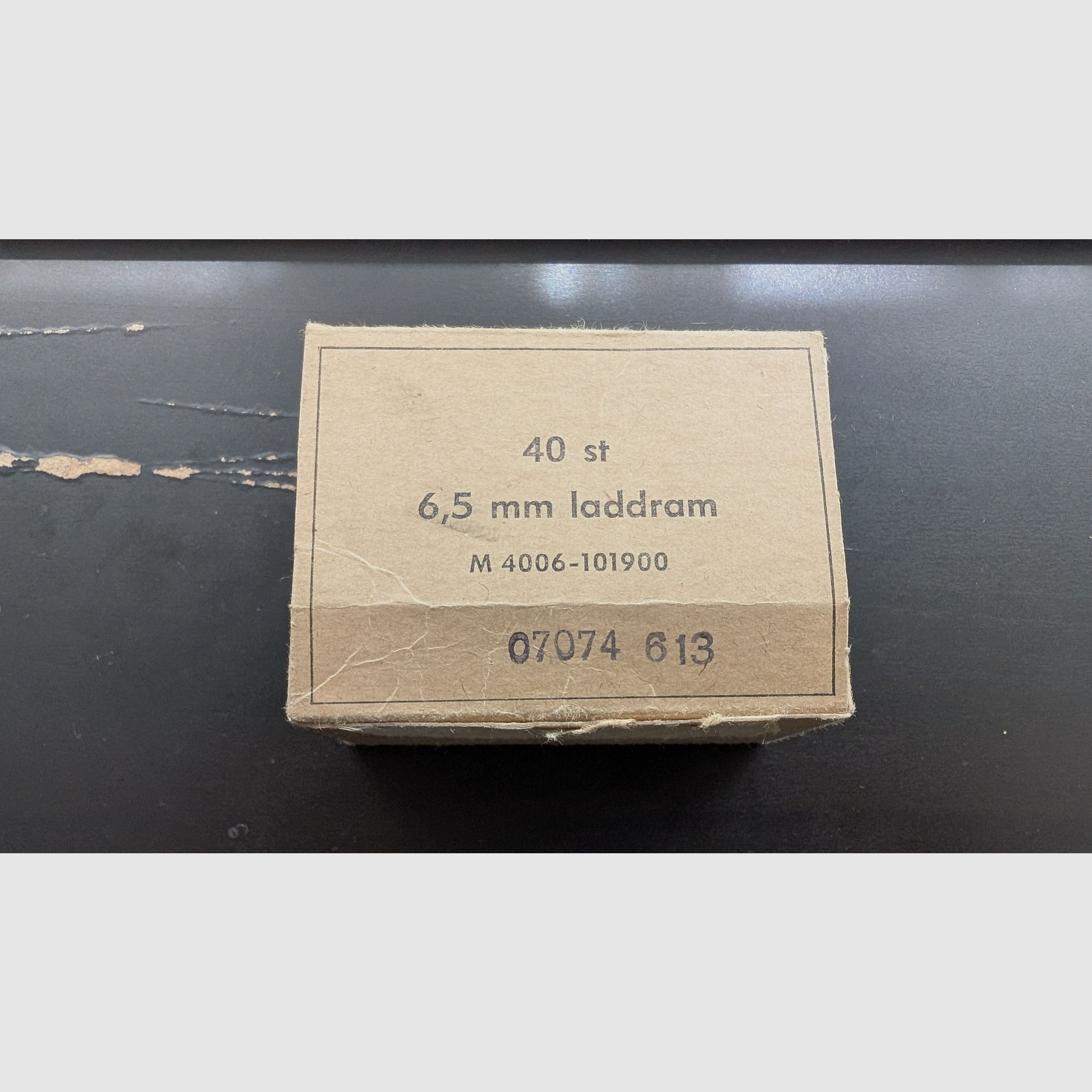 Ladestreifen Schweden Mauser Modelle M96 M38