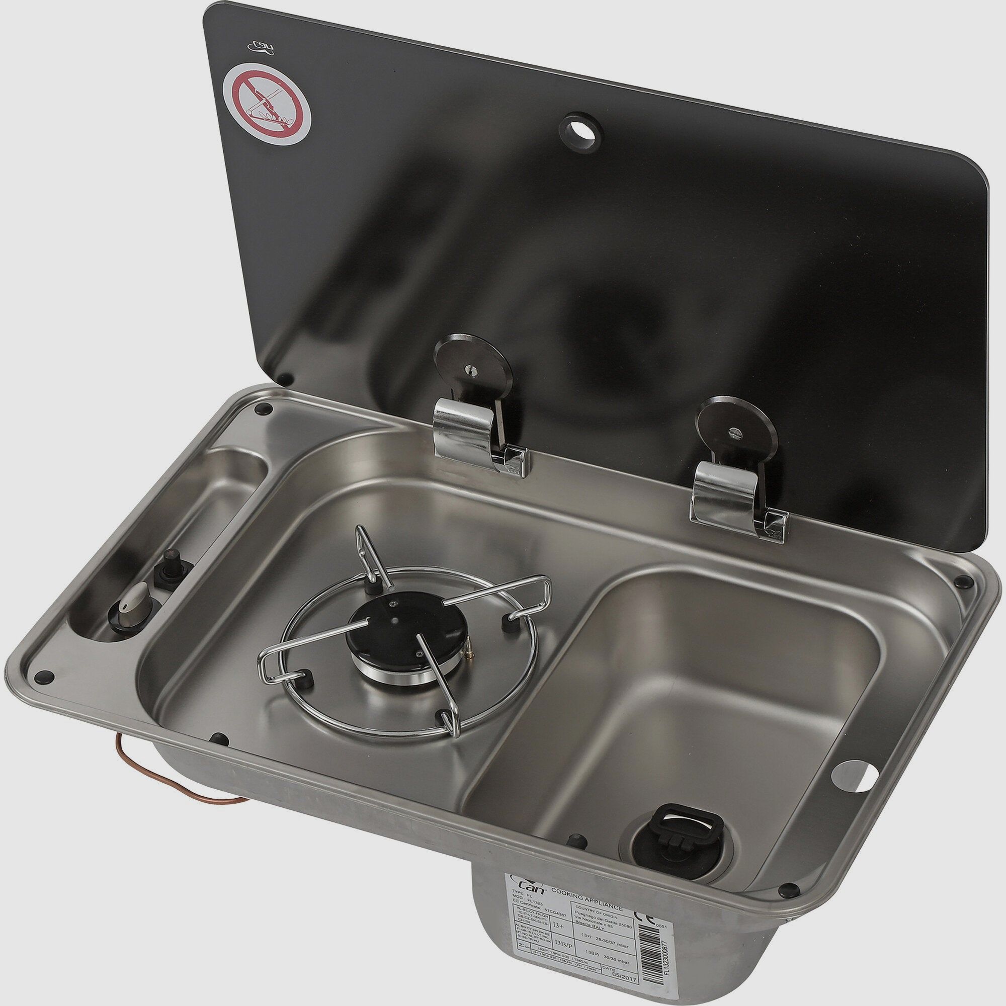 Combinazione Cucina-Lavello FL13, Lavabo a destra, immagine 1 di 2