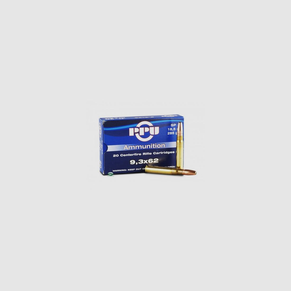 PPU PRVI PARTIZAN Munitie kal. 9,3X62 SP 285gr.