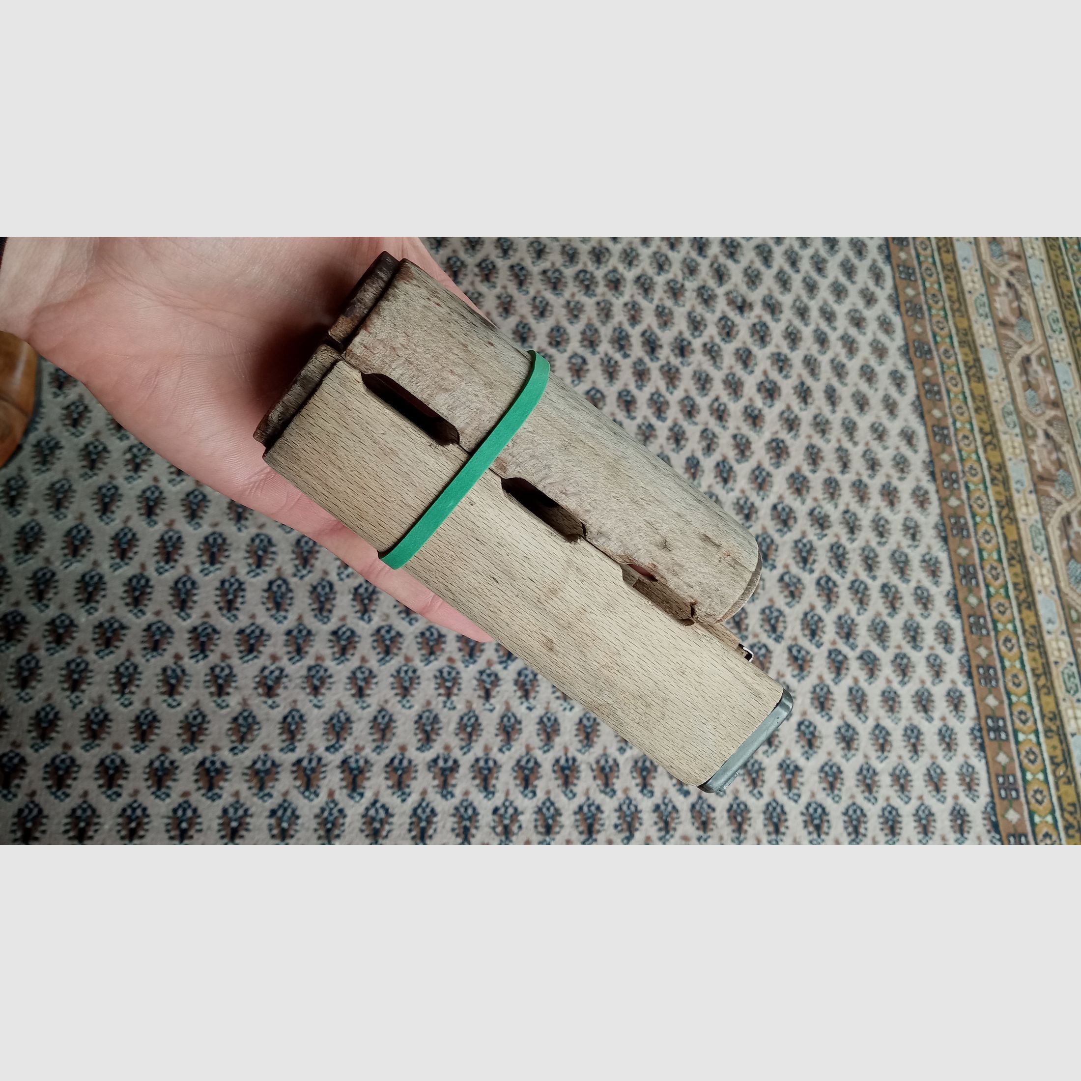 #4 Ghostly M70 Handguard / Zastava Yugo AK Foregrip incl. Steel Ferrule  // probably also suitable for LCT