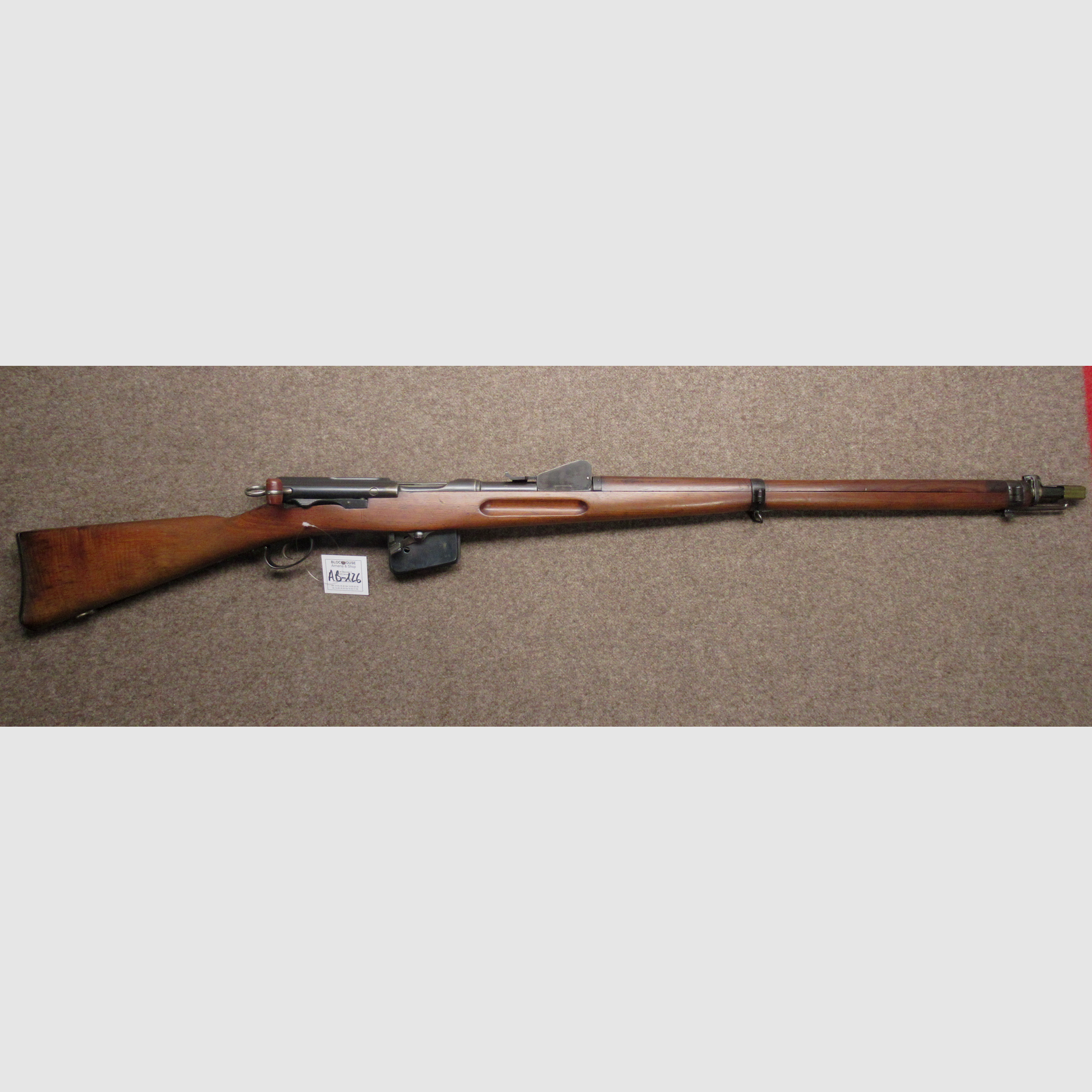 AB-126 W+F Büchse Mod. 1889 Kal. 7.5x53.5, Bild 1 von 2