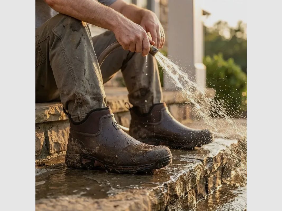 Bottines Rouchette Clean Land marron doublées néoprène, image 5 sur 15