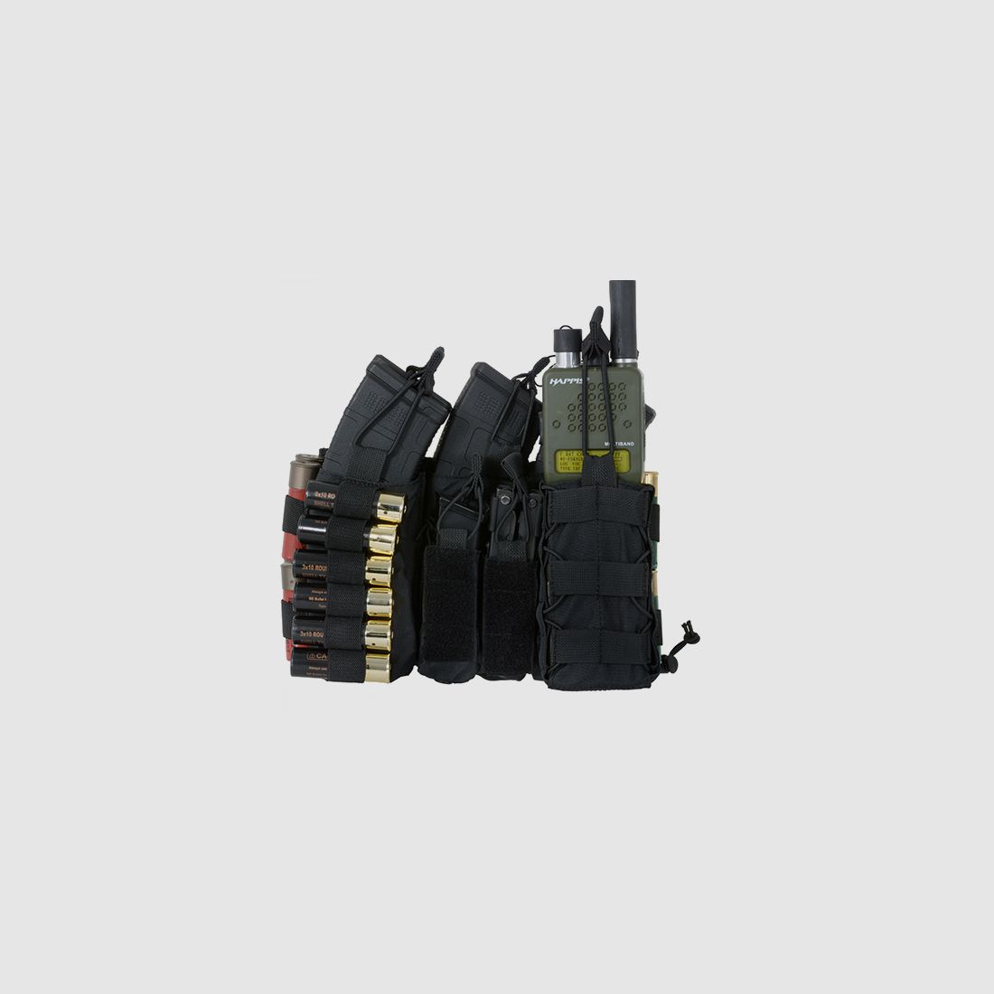 Multi-Mission MOLLE Front-Panel - Black [8FIELDS]