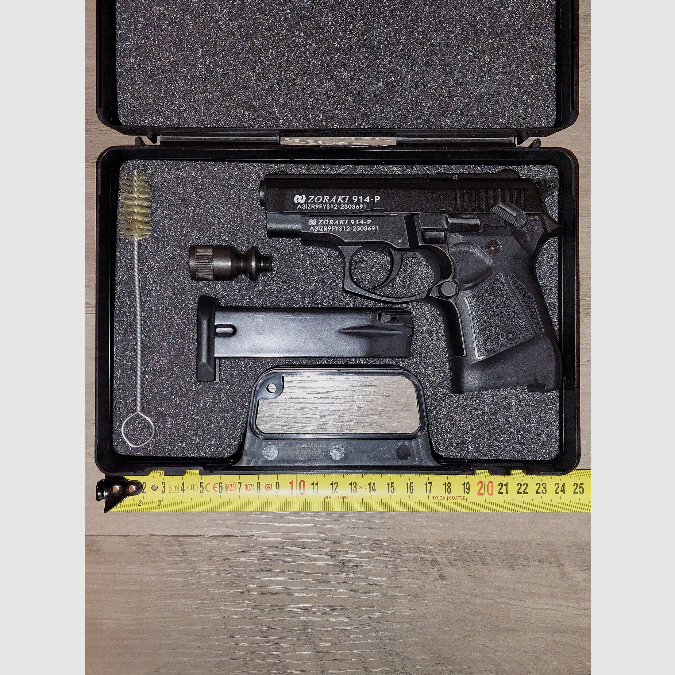 Zoraki 914-P pistola de fogueo 9mm P.A.K. negra