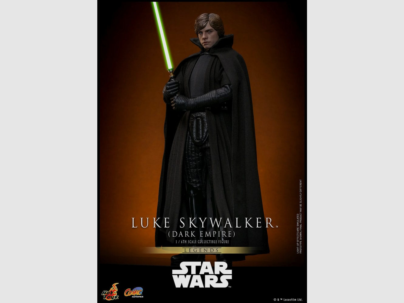 Star Wars: Dark Empire Comic Masterpiece Actionfigur Luke Skywalker 30 cm | 43235