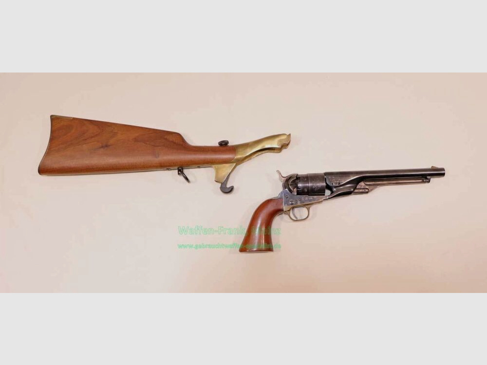 Uberti - Gardone/Italien Anschlagschaft Perkussionsrev.