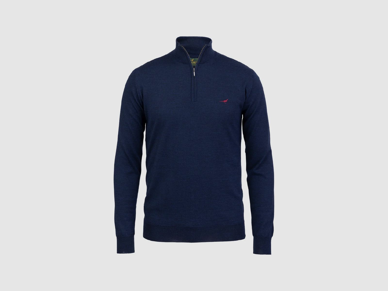 Laksen Norfolk Merino zip-neck sweater, image 7 of 9