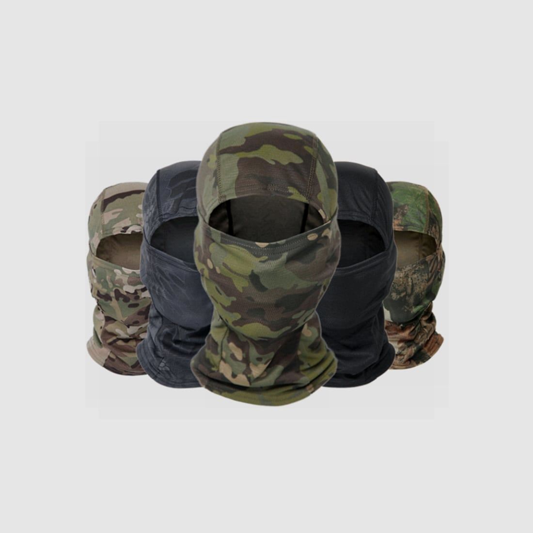 Delta Six Taktische Sturmhaube / Balaclava (Camo Farben)