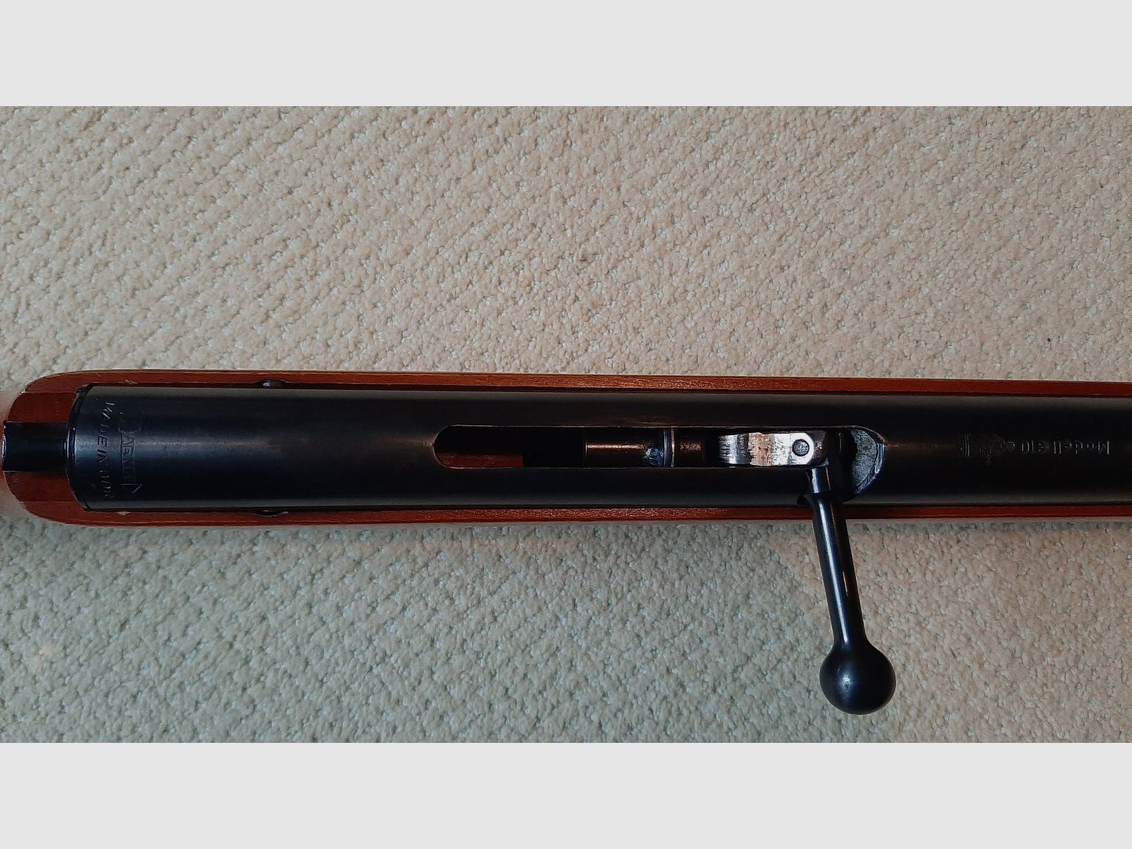 Fucile ad aria compressa Suhl Haenel 310 con calcio sportivo