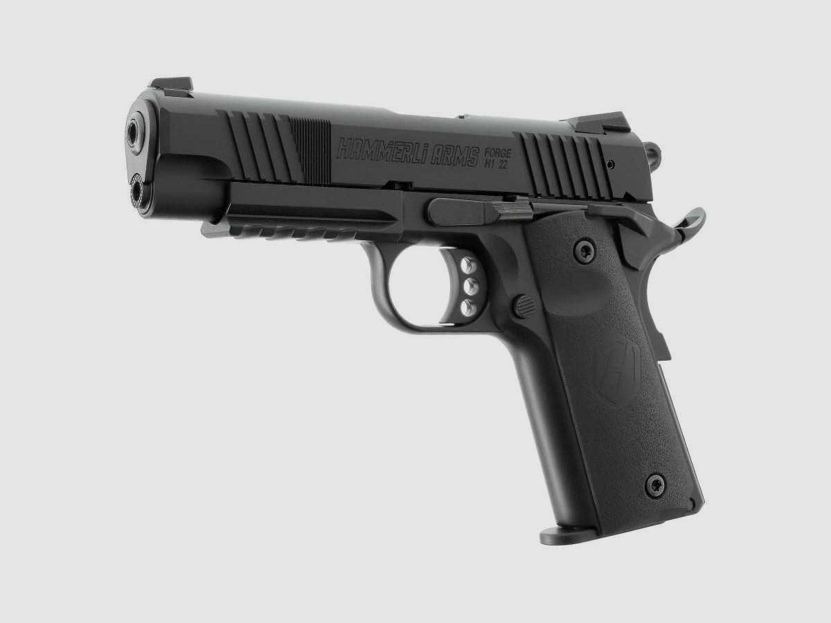PIST HAMMERLI ARMS FORGE H1 CAL 22LR 12 COUPS - 4.25'', image 2 sur 4