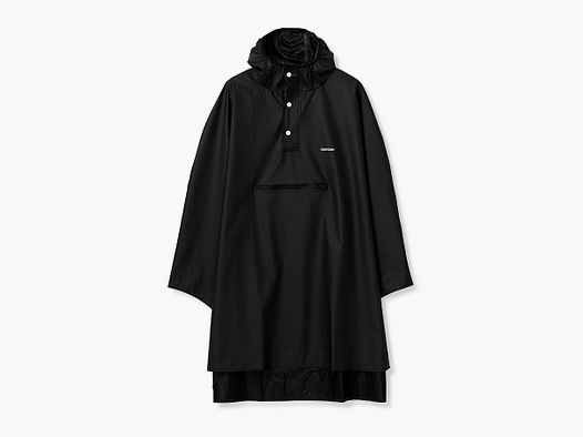 Tretorn PU Light Regnponcho Schwarz