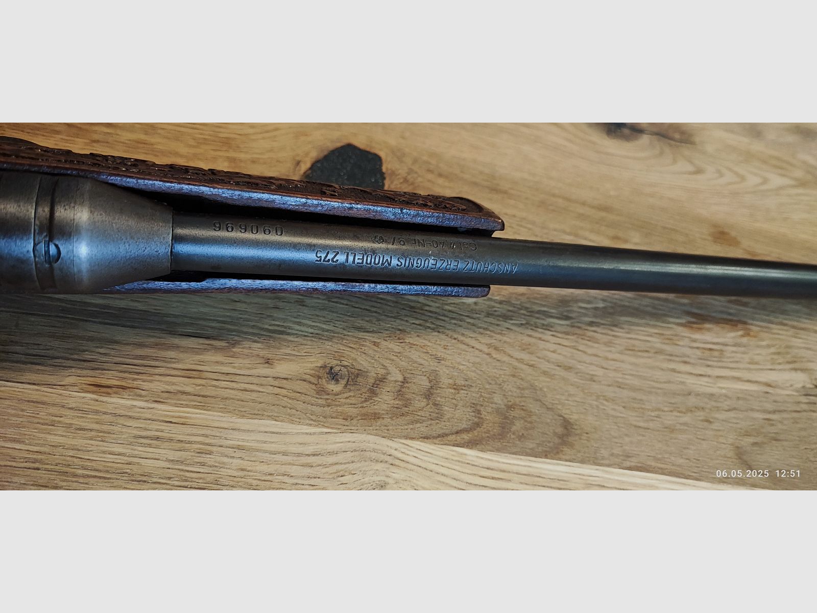 Anschütz Mod. 275 im Jagd-Schaft Sammlerstück 