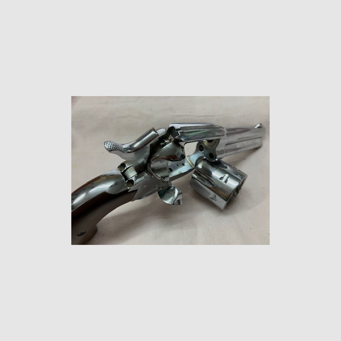 Texas Scout Frontier 9mm K, PTB Nr. 241 - Gunfighter Ausführung (kurze Ausführung) von H. Schmidt UNBENUTZT - TOP -