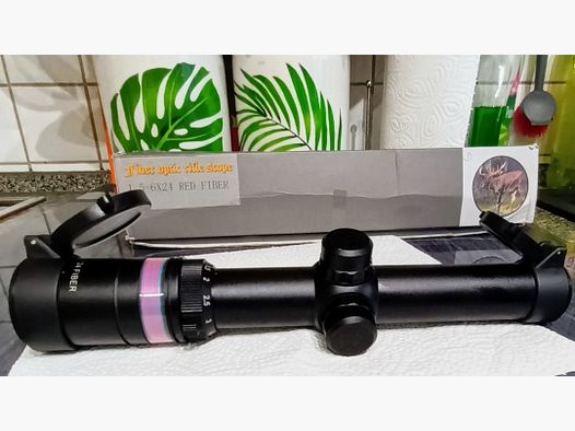 Drückjagd Zielfernrohr 1,5-6x24 