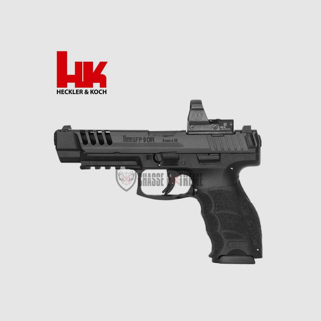 Pistole H&K SFP9L-SF OR Schwarz Kal. 9x19 15 Schuss