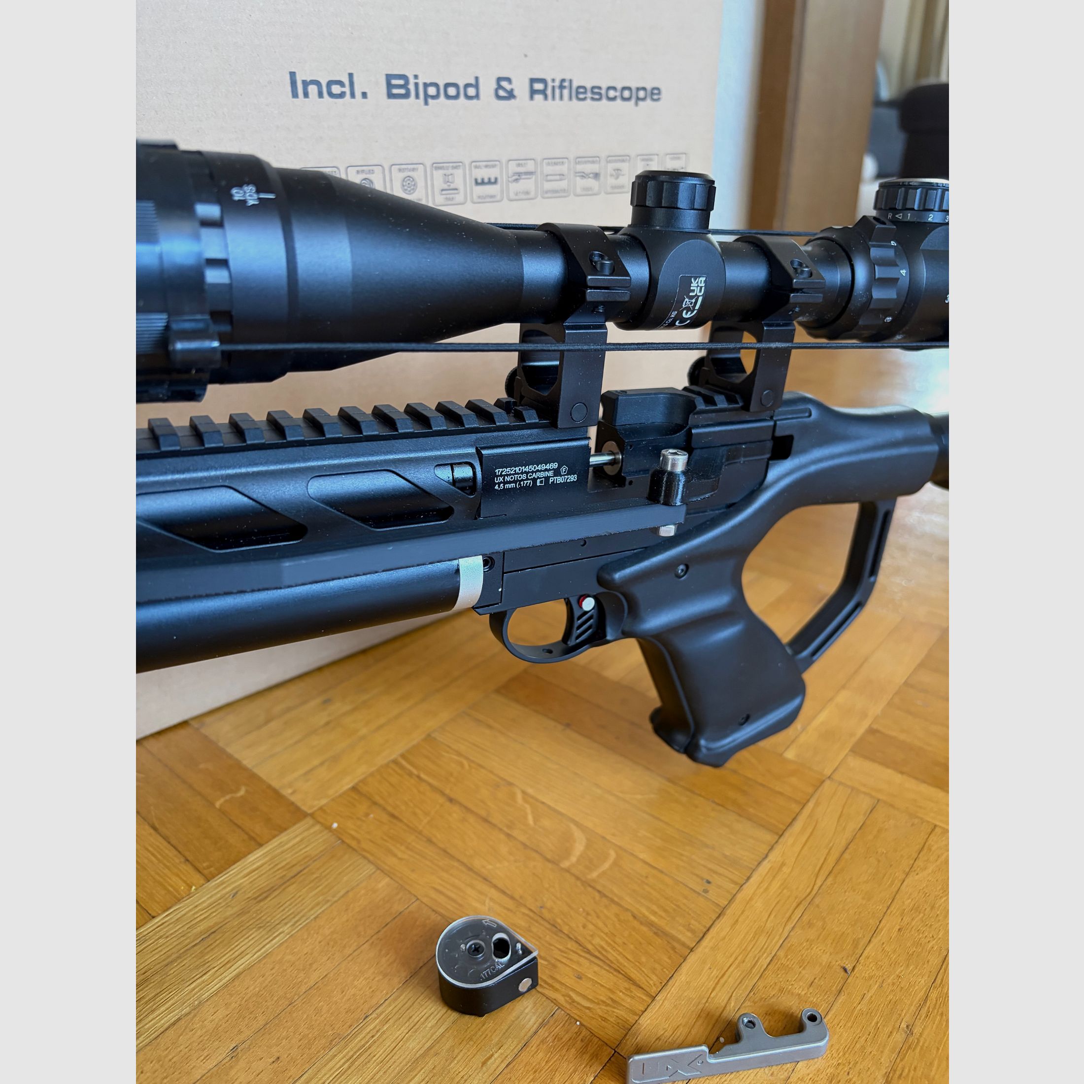 UX Notos Pump-Action, poco usato