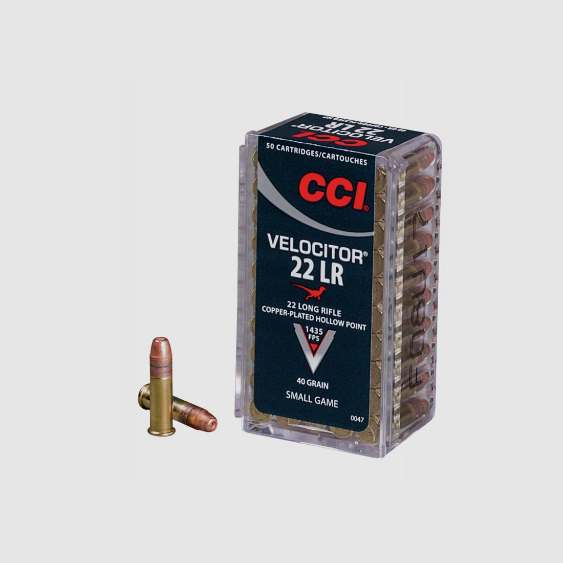 CCI 22 LR VELOCITOR 40 GRS CPHP 50 STK