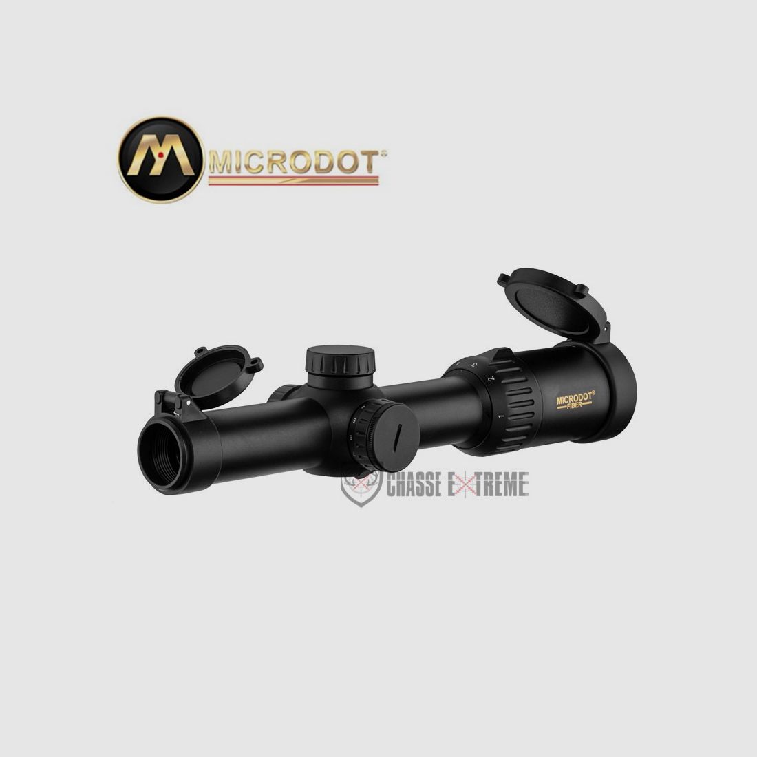 Lunette MICRODOT Fiber 1-8x24, image 1 sur 12