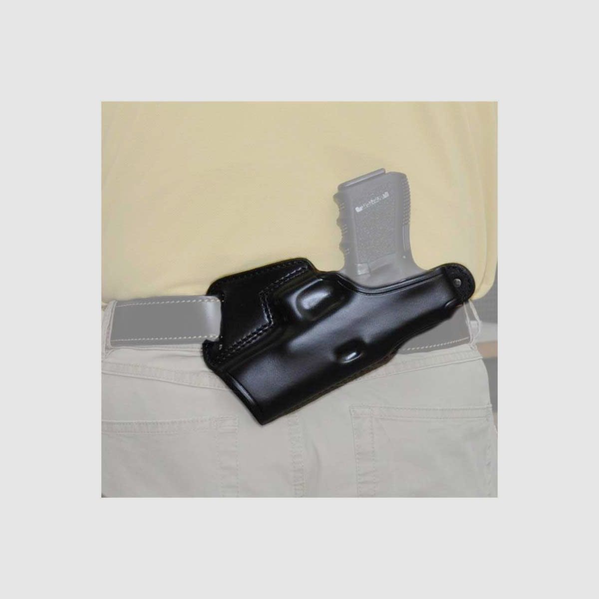 Rückenholster "Undercover" Rechtshänder Glock 19/23/25/32/38