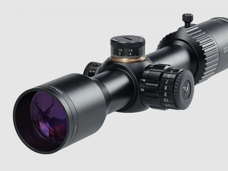 DDoptics NXT V10 1.5-15x40 A4D MRAD Manual Red Dot