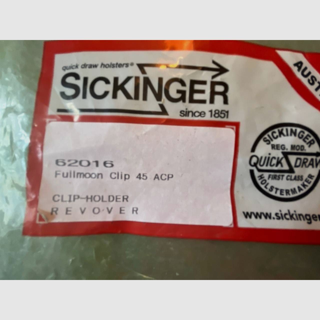 SICKINGER FULLMOON CLIP 45 ACP NEU OVP