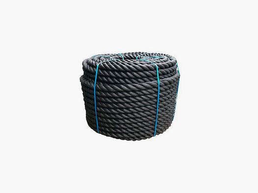 Corde Noire Ø6Mm En 100M