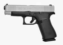 Glock 48 Silver Slide Kaliber 9mm Luger