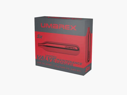 5 capsules maintenance internal lubrication CO² 12g