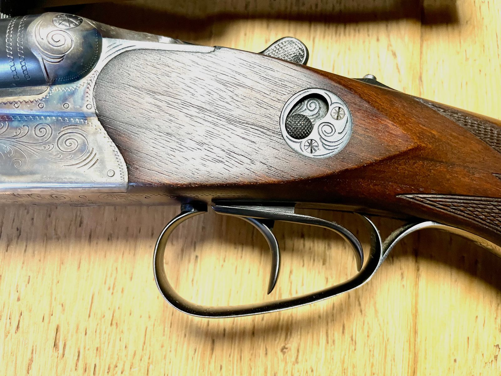 -Drilling- Simson Suhl Mod. Fortuna Kaliber 16/70 & 6,5x57R inkl. ZF Schmidt&Bender 6x42 und Einstecklauf Krieghoff Kal. 16 auf .22WinMag