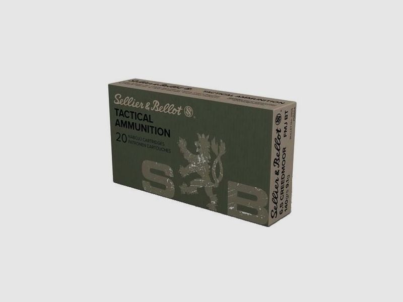 Munitions S&B 6,5 Creedmoor FMJBT à balle blindée 9,1 g, image 2 sur 4