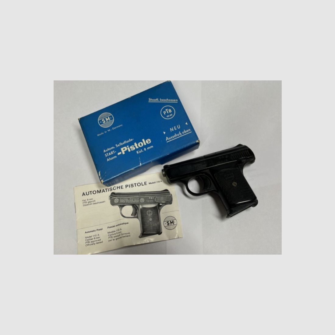 8mm pistola a gas