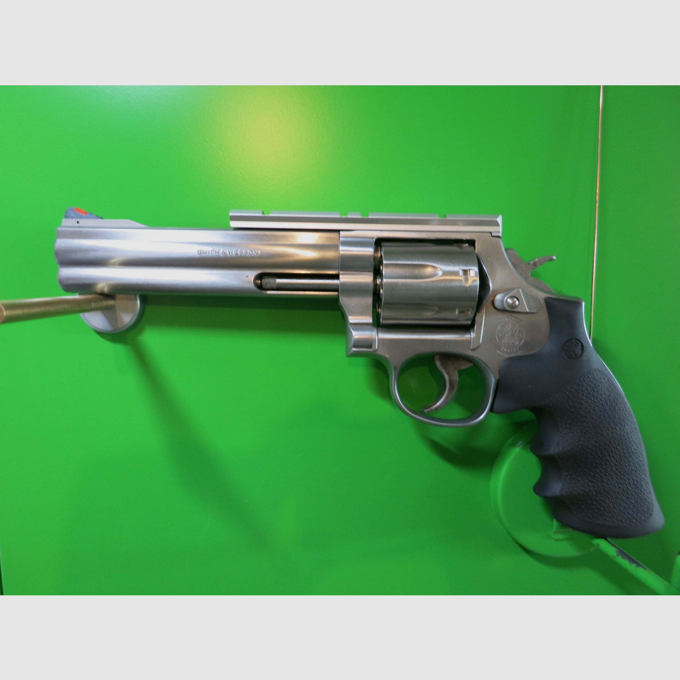 Smith&Wesson Mod. 686 Plus 6, .357 Magnum, 6" Lauf, stainless, Picatinnyschiene   #1-