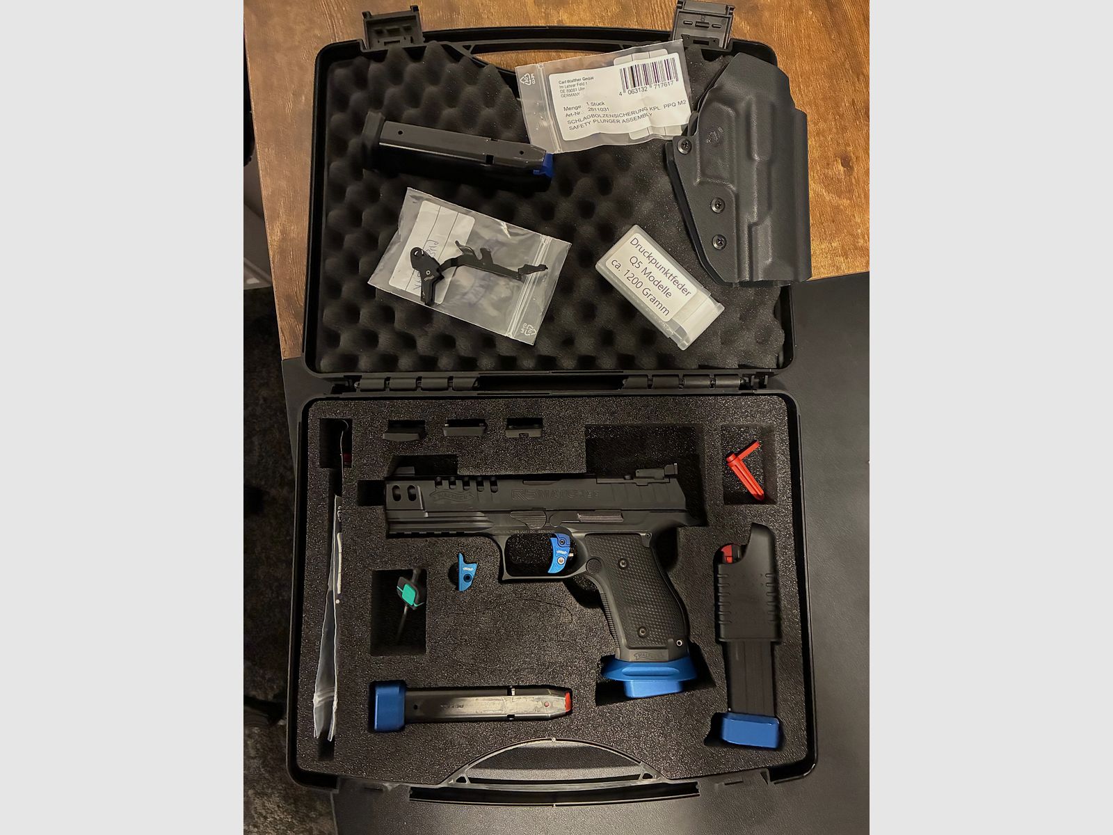 Walther Q5 SF Expert, Steel Frame 9mm Luger