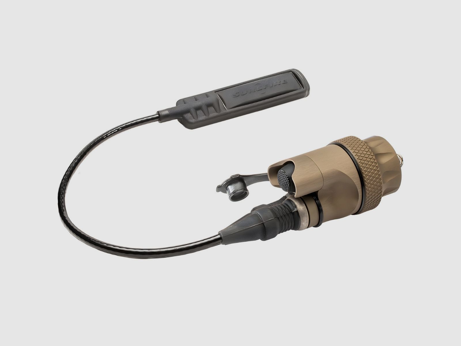 Surefire – Eindkap + gelschakelaar voor Scout-zaklampen – Tan – DS07-TN, afbeelding 2 van 3