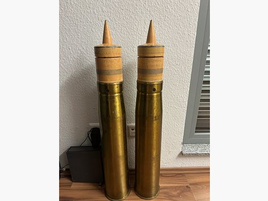 Schweizer Armee - Granate (Exerzier) mit Holzkiste