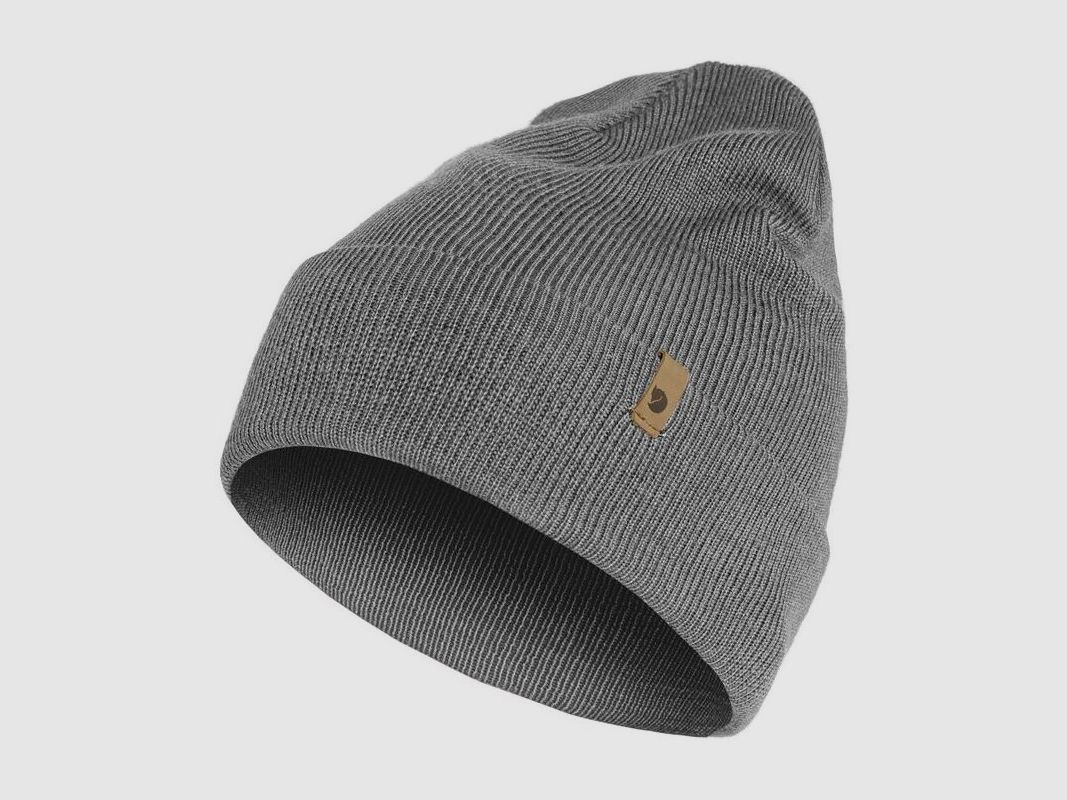 Fjällräven Unisex Strickmütze Classic Grey OneSize Grey OneSize