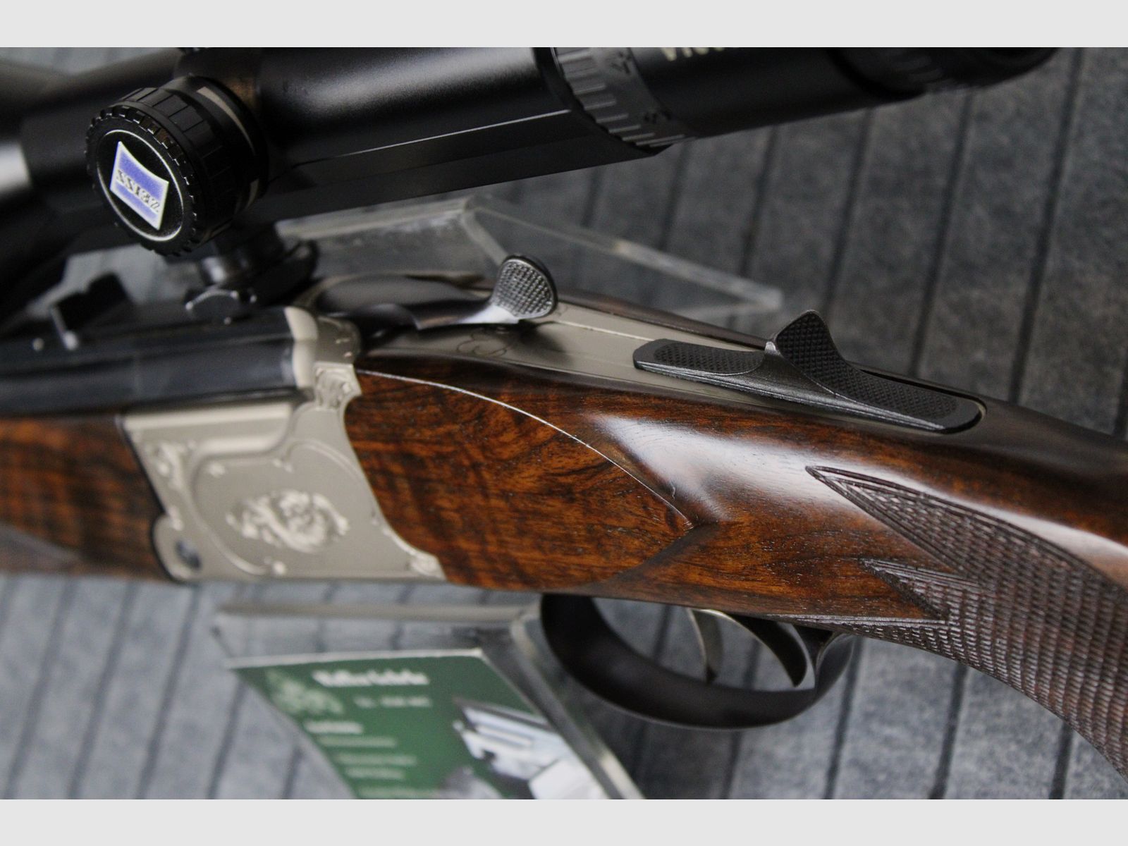 Krieghoff Ultra Berngstutzen .30R Blaser .22 Hornet / Zeiss 3-12X56