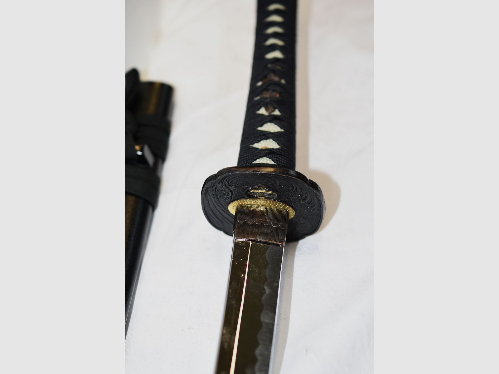 japanisches Schwert, Katana, Samurai, Edelstahl Übungsschwert