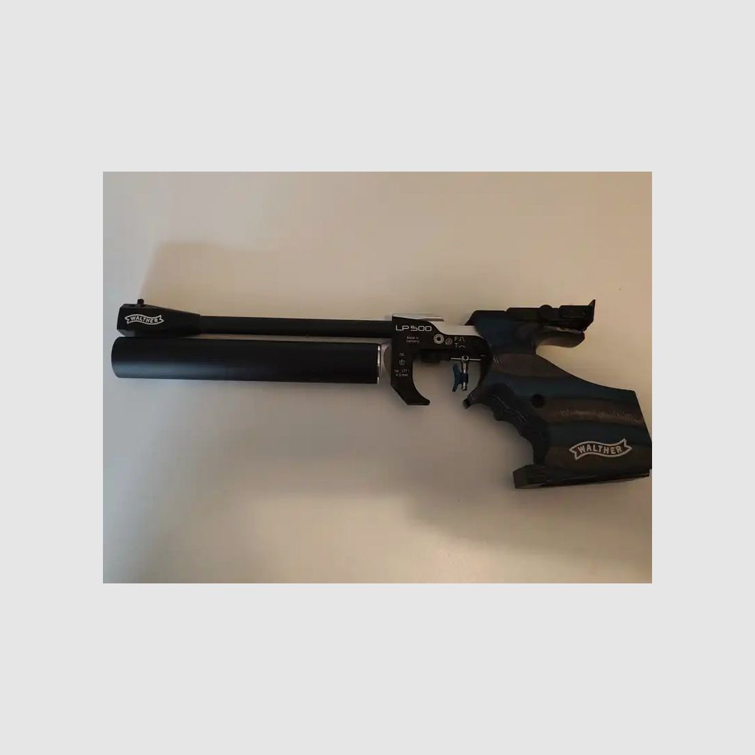 Luchtpistool Walther LP500 Blue Angel 4,5 mm Diabolo
