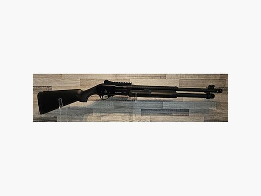 Neuware - Vorderschaftrepetierflinte Pumpgun Akkar Karatay TK-355 612PS Black Kal. 12/76