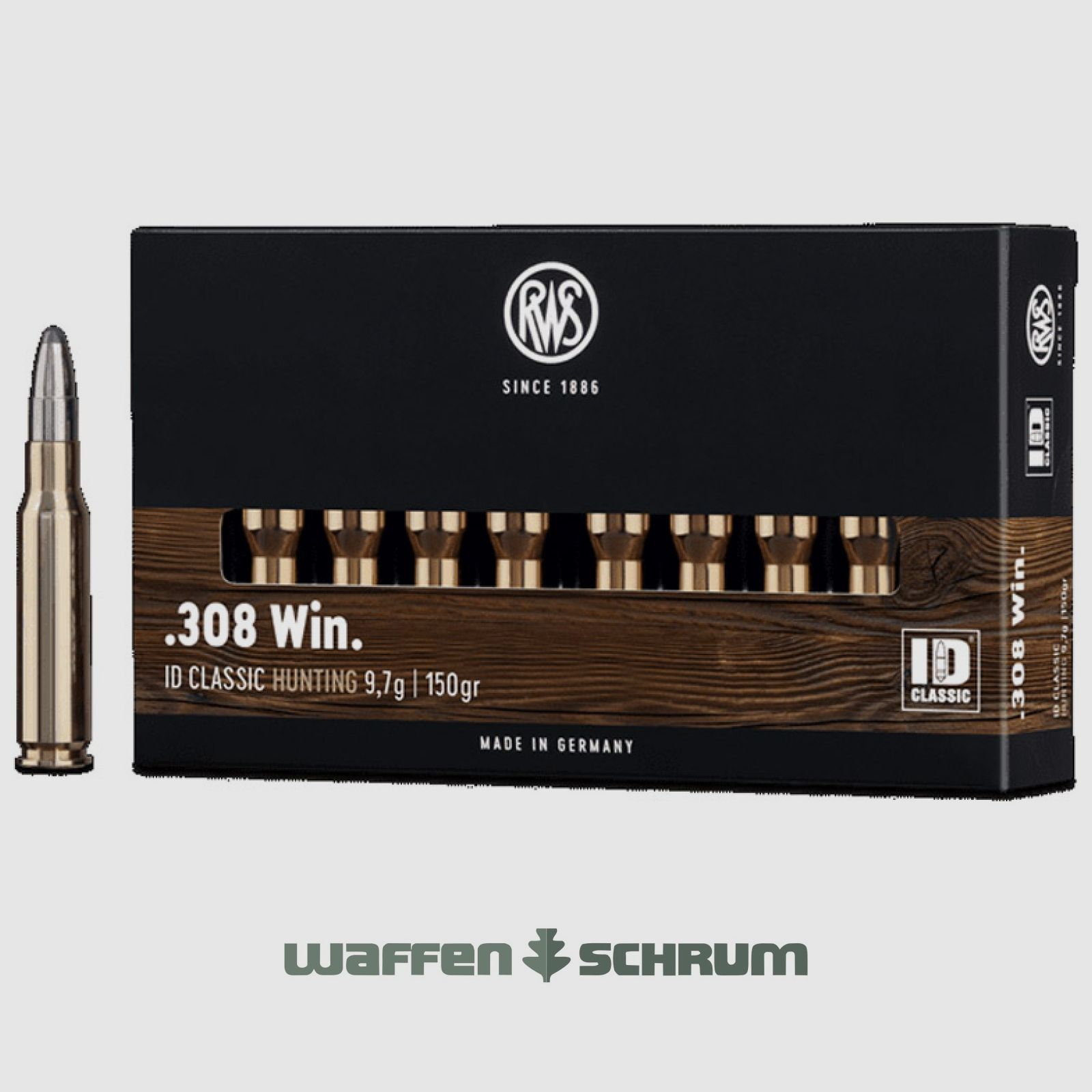 RWS ID Classic 9,7g - 150gr .308Win