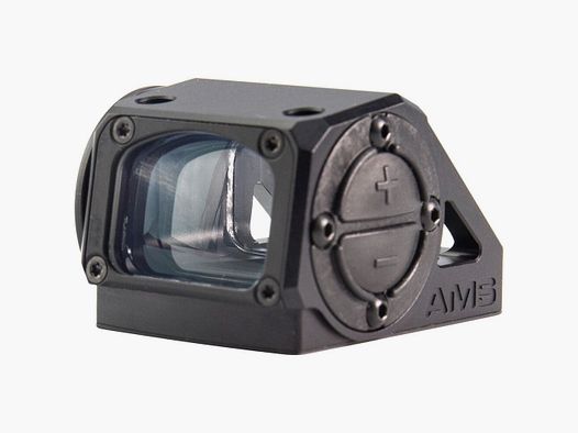 Shield Mirino Rosso AMS Nero - Punto 4 MOA