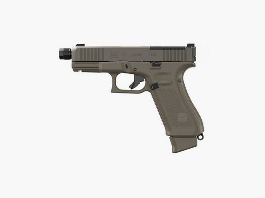Pistole Glock 45 Hunter Kal.9X19 mit Gewinde 13.5X100G