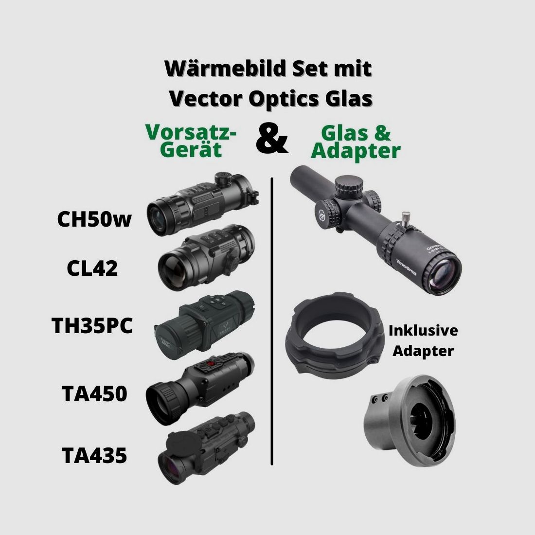 Glas + Wärmebild | Vector Optics SCOC-13II Grimlock