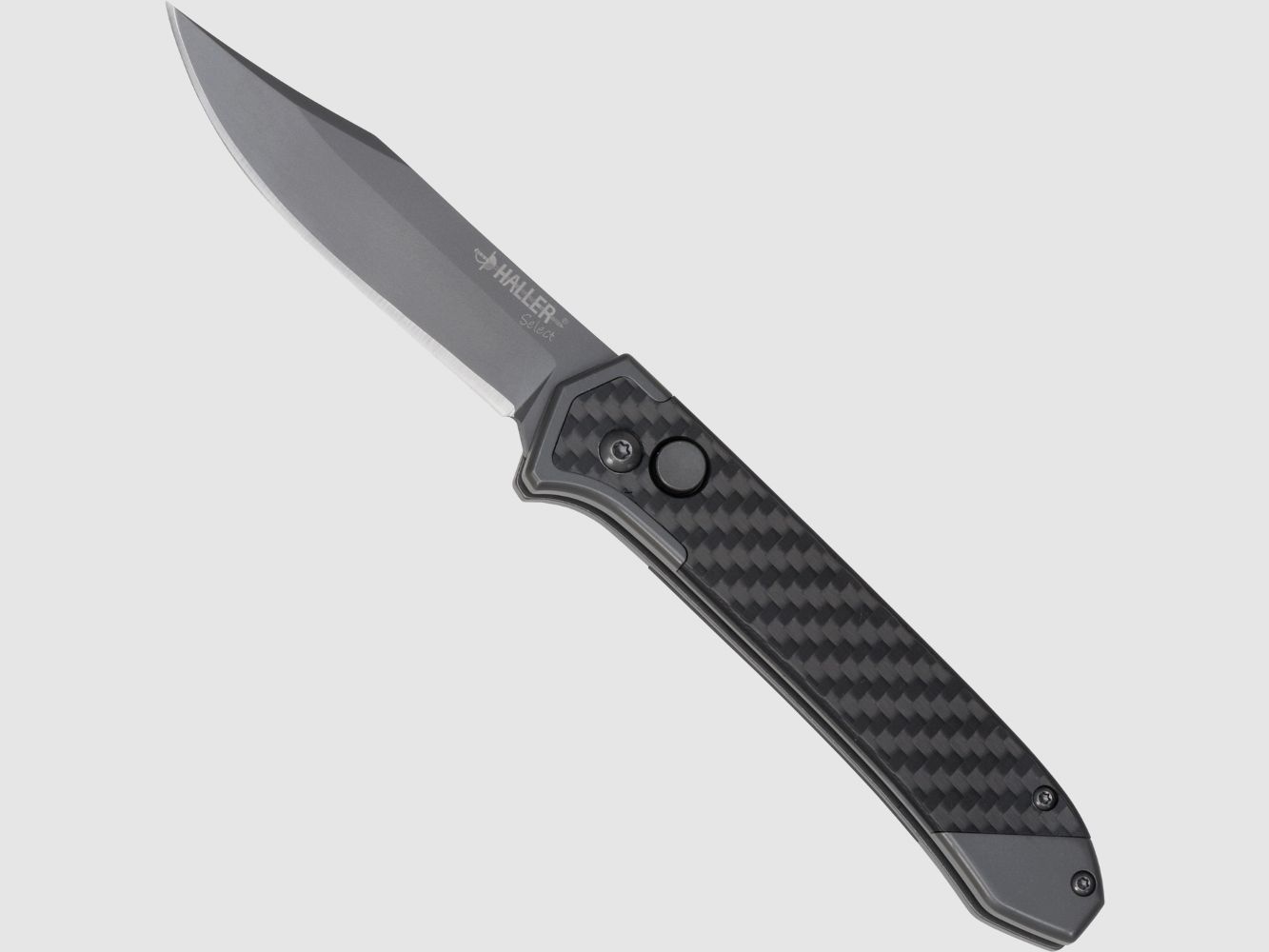 Coltello automatico Silfra Titan con clip in fibra di carbonio elegante